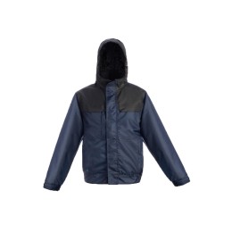 Custom-made cold-proof overalls jacket Custom-made waterproof Velcro cuffs Removable cap design Cold-proof overalls garment factory SKVM032 Custom-made cold-proof overalls jacket Custom-made waterproof Velcro cuffs Removable cap design Cold-proof overalls garment factory SKVM032